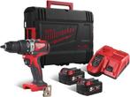 MILWAUKEE M18 BLDD2-502X 2 x 18v 5,0 Ah boormachine, Doe-het-zelf en Bouw, Ophalen of Verzenden, Nieuw, Boor- en Schroefmachine