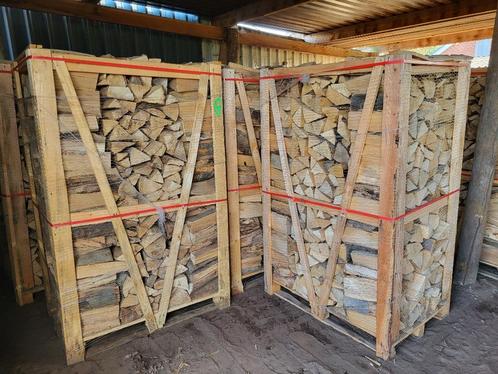 droog brandhout eik beuk es los geleverd of in kist, Tuin en Terras, Brandhout, Blokken, Beukenhout, 3 tot 6 m³, Ophalen