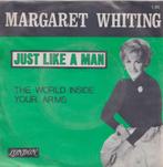 Margaret Whiting – Just like a man / The world inside your a, 7 pouces, Pop, Utilisé, Enlèvement ou Envoi