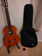 Set van gitaar, tuner, houder & tas, Muziek en Instrumenten, Ophalen, Zo goed als nieuw, Klassieke of Spaanse gitaar, Met koffer