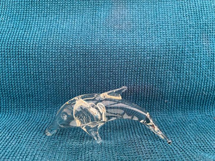 4 glazen sierfiguurtjes, Antiek en Kunst, Antiek | Glaswerk en Kristal, Ophalen of Verzenden