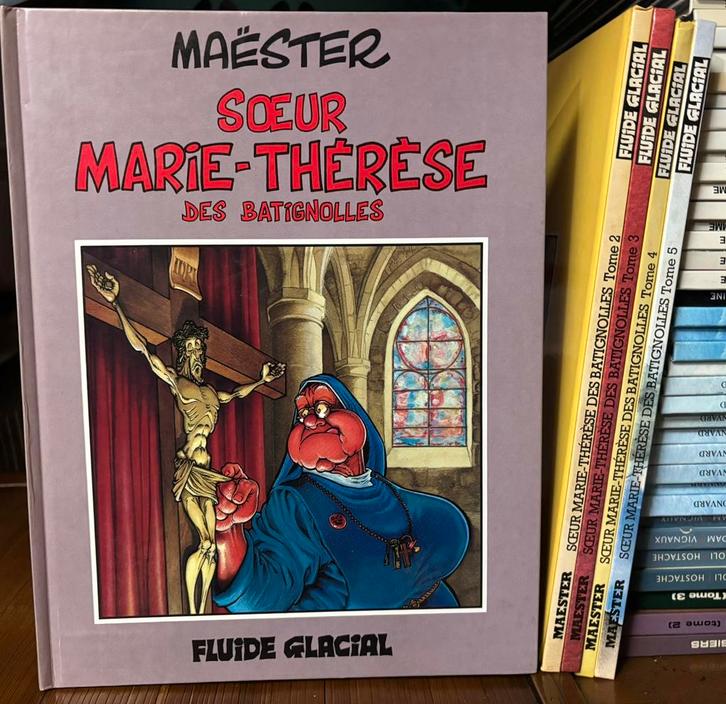 Soeur Marie-Thérèse des Batignoles - Collection BD, Boeken, Stripverhalen, Zo goed als nieuw, Complete serie of reeks, Ophalen of Verzenden