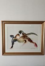 Lode keustermans  aquarel, Antiek en Kunst, Ophalen of Verzenden