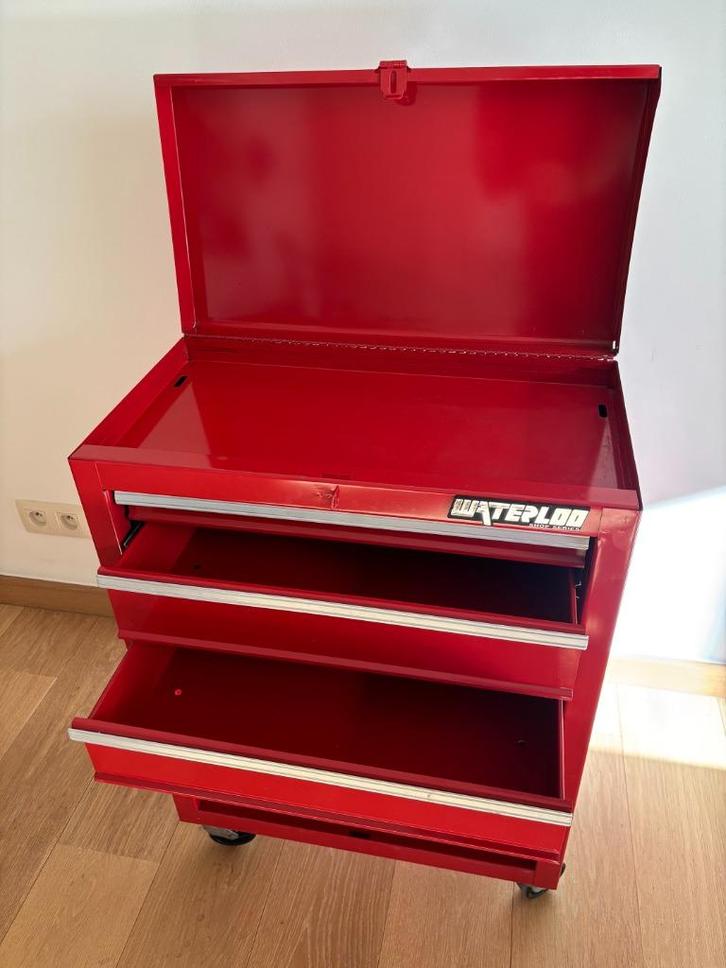 Waterloo metalen gereedschapskast, Doe-het-zelf en Bouw, Gereedschapskisten, Gebruikt, Ophalen