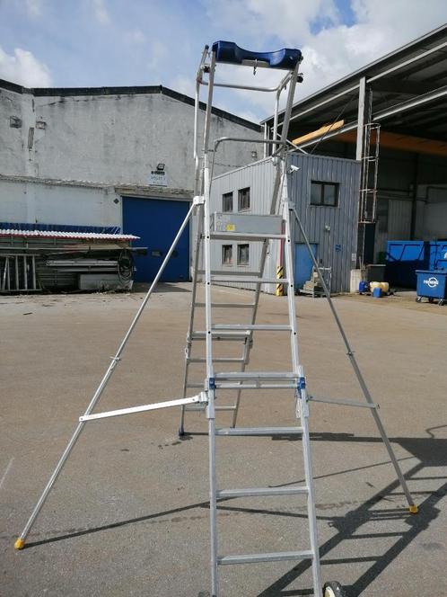 PLATE-FORME DUARIB TELESCOPIQUE PIR TANDEMPRO XT7, Doe-het-zelf en Bouw, Ladders en Trappen, Gebruikt, Ladder, 2 tot 4 meter, Opvouwbaar of Inschuifbaar