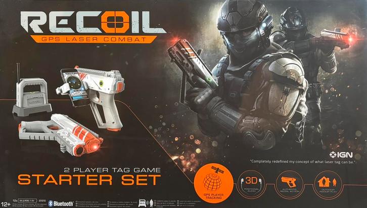 Recoil GPS Laser Combat Starter Set – Nieuw in doos – €15, Games en Spelcomputers, Games | Overige, Zo goed als nieuw, Ophalen