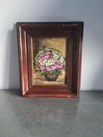 zeer mooi schilderij op doek - stilleven, Antiek en Kunst, Ophalen of Verzenden
