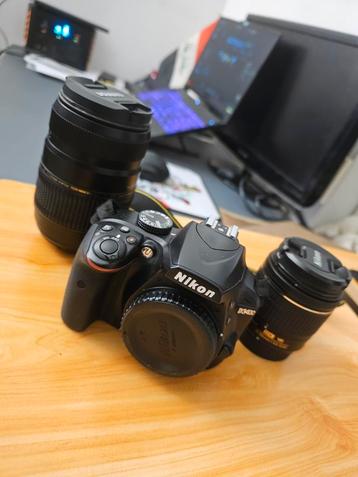 NiKON CAMERA D3400 + 2 lensen  beschikbaar voor biedingen