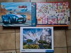 3 Puzzels (14€ samen) ook apart te koop, Enlèvement, 500 à 1500 pièces, Comme neuf, Puzzle