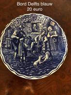 Bord delfts blauw, Antiek en Kunst, Antiek | Keukengerei, Ophalen