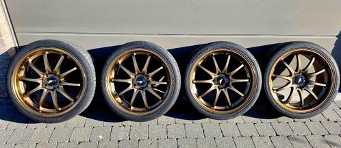 Japan Racing JR5 19" Brons 5x114,3, Auto-onderdelen, Banden en Velgen, Banden en Velgen, Zomerbanden, 19 inch, 235 mm, Personenwagen