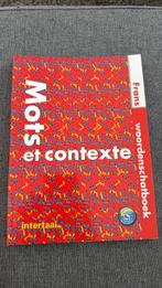 Mots et contexte, Ophalen, Frans, A.M. Le Plouhinec; W. Fischer