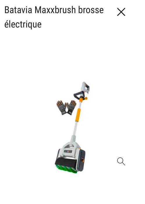 brosse électrique terrasse Maxxbrush de Batavia neuf, Tuin en Terras, Hand-tuingereedschap, Nieuw, Ophalen of Verzenden