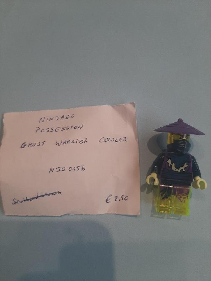 Lego Ninjago Minifiguurtje NJO0156 Ghost Warrior, Kinderen en Baby's, Speelgoed | Duplo en Lego, Zo goed als nieuw, Lego, Complete set