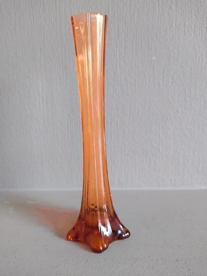 Amberkleurig vaasje, Ophalen of Verzenden