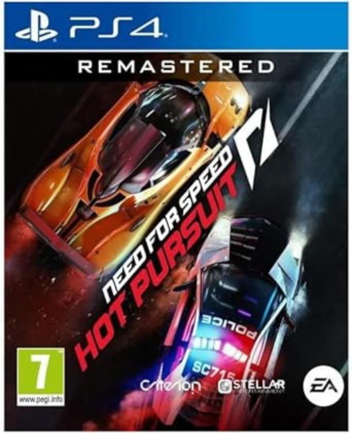 Need For Speed Hot Pursuit Remastered PS4 GRATIS LEVERING, Games en Spelcomputers, Games | Sony PlayStation 4, Nieuw, Racen en Vliegen