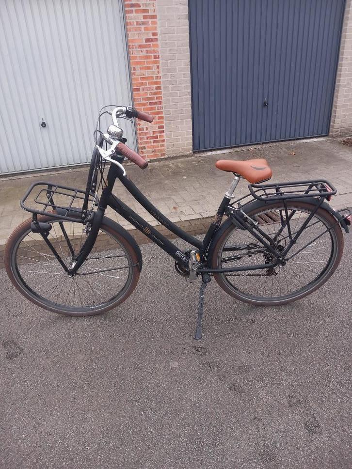 zwarte fiets 26inch BNB-Bike, Fietsen en Brommers, Fietsen | Dames | Damesfietsen, Gebruikt, Overige merken, Versnellingen, 47 tot 50 cm