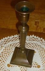 Ancien bougeoir en cuivre/laiton d'une hauteur de 25 cm, Cuivre ou Bronze, Enlèvement ou Envoi