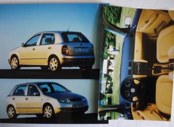 Skoda Fabia 1999 Press photo Persfoto Pressefoto LOT van 3 beschikbaar voor biedingen