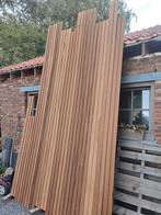 5m² thermowood planchet in blokprofiel, Ophalen, Nieuw