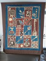 Afrikaans geschilderde linnen doek, Antiek en Kunst, Ophalen of Verzenden