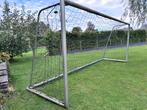 Goal de foot en aluminium pro, Sport en Fitness, Ophalen, Zo goed als nieuw