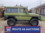 Mercedes-Benz G300 GD SWB | 1980 | Route 66 Auctions, Autos, Achat, Entreprise, Boîte manuelle, Autre carrosserie