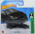 Hotwheels Tesla Model Y (zwart/blauw), Verzenden, Nieuw, Auto
