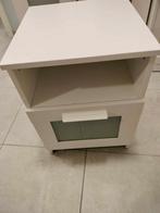 2 witte nachtkastjes in goede staat, Enlèvement, Utilisé