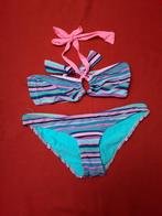 Blauw roze bikini maat 38, Kleding | Dames, Badmode en Zwemkleding, Blauw, Bikini, Ophalen of Verzenden, Zo goed als nieuw