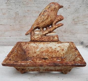 Landelijke klassieke zeepschaal zeepbak van gietijzer beschikbaar voor biedingen