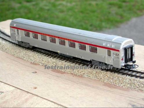 01 Jouef : voiture A⁸tu TEE PBA SNCF réf. 5540, Hobby en Vrije tijd, Modeltreinen | H0, Zo goed als nieuw, Wagon, Jouef, Verzenden