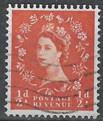 Groot-Brittannie 1952/1954 - Yvert 262 - Elisabeth II (ST) beschikbaar voor biedingen