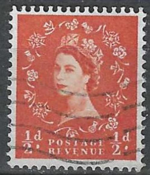 Groot-Brittannie 1952/1954 - Yvert 262 - Elisabeth II (ST), Postzegels en Munten, Postzegels | Europa | UK, Gestempeld, Verzenden