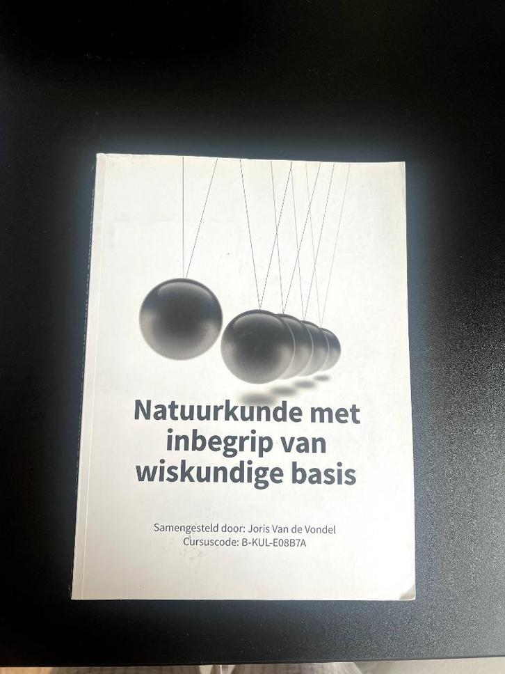 Natuurkunde met inbegrip van wiskundige basis, Boeken, Wetenschap, Zo goed als nieuw, Natuurwetenschap, Ophalen of Verzenden