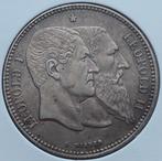 2 Francs 1830-1880 Leopold II / UNC kwaliteit / Patine, Argent, Enlèvement ou Envoi, Monnaie en vrac, Argent
