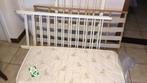 Kinderbedje met matras in zeer goede & propere staat, Ophalen, Gebruikt, Minder dan 140 cm, Matras