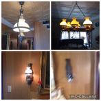 4 tinnen lusters, Antiek en Kunst, Antiek | Tin, Ophalen