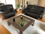 Lederen salon + salontafel Natuzzi, Enlèvement, Cuir