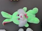 groen konijn knuffel, Kinderen en Baby's, Ophalen of Verzenden, Zo goed als nieuw, Konijn