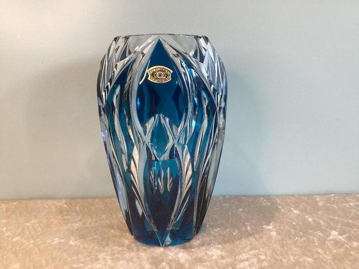 Vase Val Saint Lambert. VSL051/iA., Antiquités & Art, Antiquités | Vases, Enlèvement