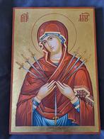 Icoon "Virgin Mary Softener of Evil Hearts", Antiek en Kunst, Antiek | Religieuze voorwerpen, Ophalen of Verzenden