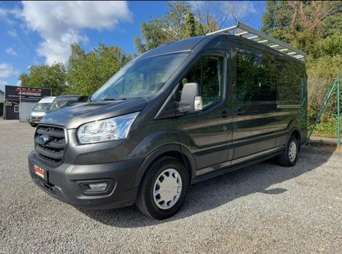 Ford Transit  // L3 H2 // 5 Seats // Automaat // Camera, Auto's, Bestelwagens en Lichte vracht, Bedrijf, Te koop, ABS, Achteruitrijcamera
