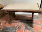 Salontafel met blad uit natuursteen, Huis en Inrichting, Ophalen, Gebruikt, 50 tot 100 cm, 50 tot 75 cm
