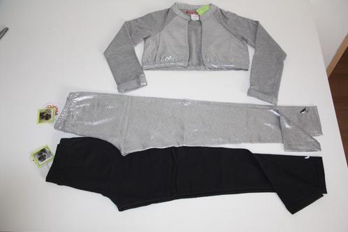 lovestation zilvergrijze vest en 2 leggings 11-12 jaar nieuw, Kinderen en Baby's, Kinderkleding | Maat 146, Nieuw, Meisje, Setje