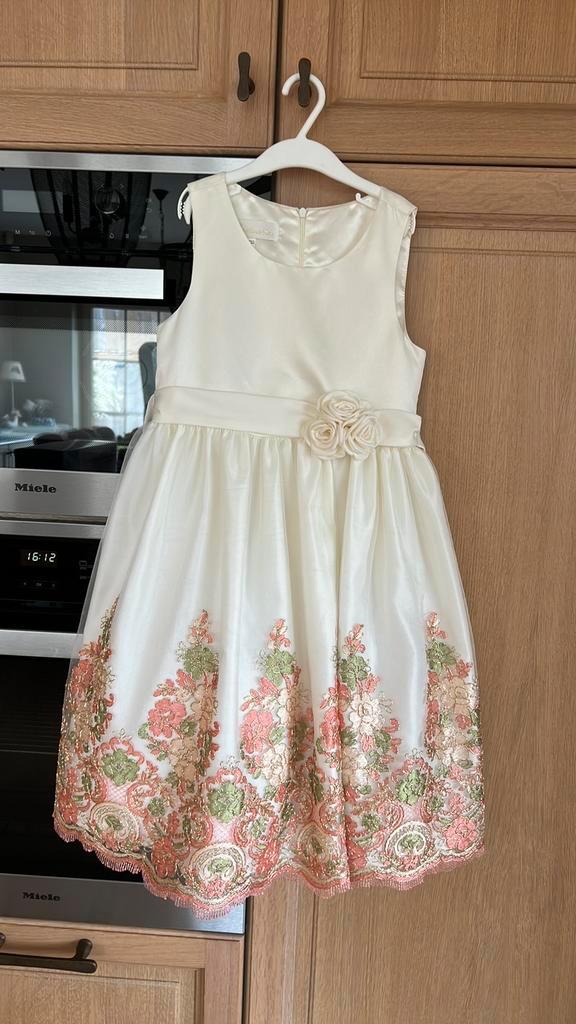 Communie - bruidsmeisjes kleed, 7 a 8 jaar, Kleding | Dames, Trouwkleding en Trouwaccessoires, Zo goed als nieuw, Bruidsmeisjeskleding