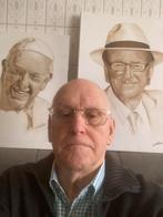 Eigen olieverfschilderij Willy Naessens, Ophalen