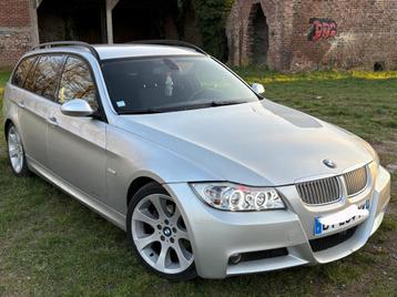 Bmw 318D e91 pack m, Autos, Argent ou Gris, Achat, Boîte manuelle, 5 portes