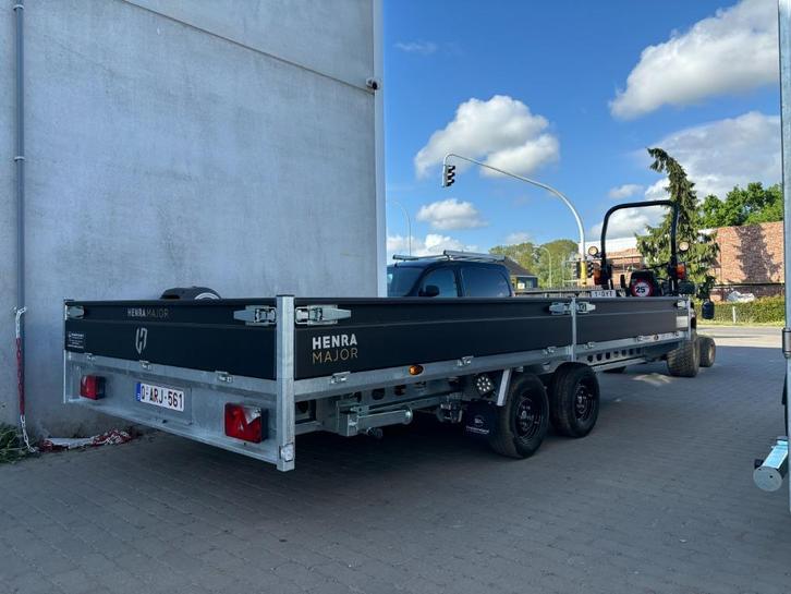 HENRA MAJOR PL 453x222cm 3500kg PARABOLIC, Auto diversen, Aanhangers en Bagagewagens, Nieuw, Ophalen