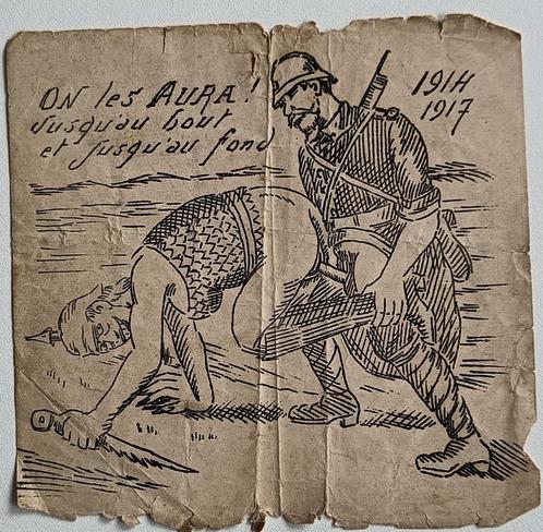 Dessins animés pornographiques — Première Guerre mondiale, Livres, Guerre & Militaire, Utilisé, Autres sujets/thèmes, Avant 1940